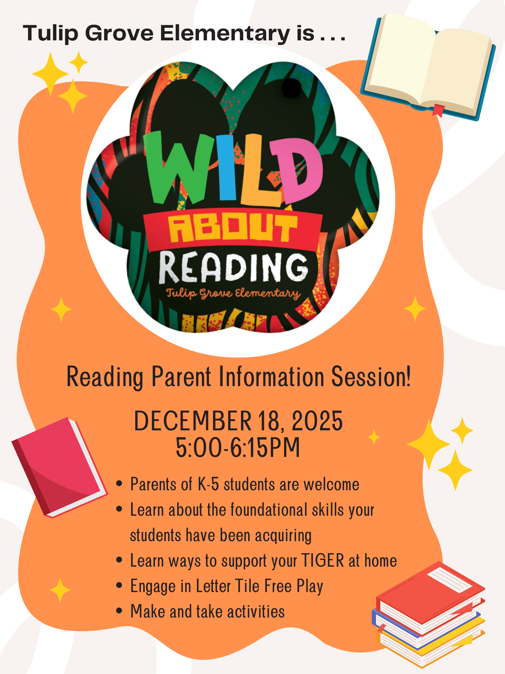 Wild About Reading Night