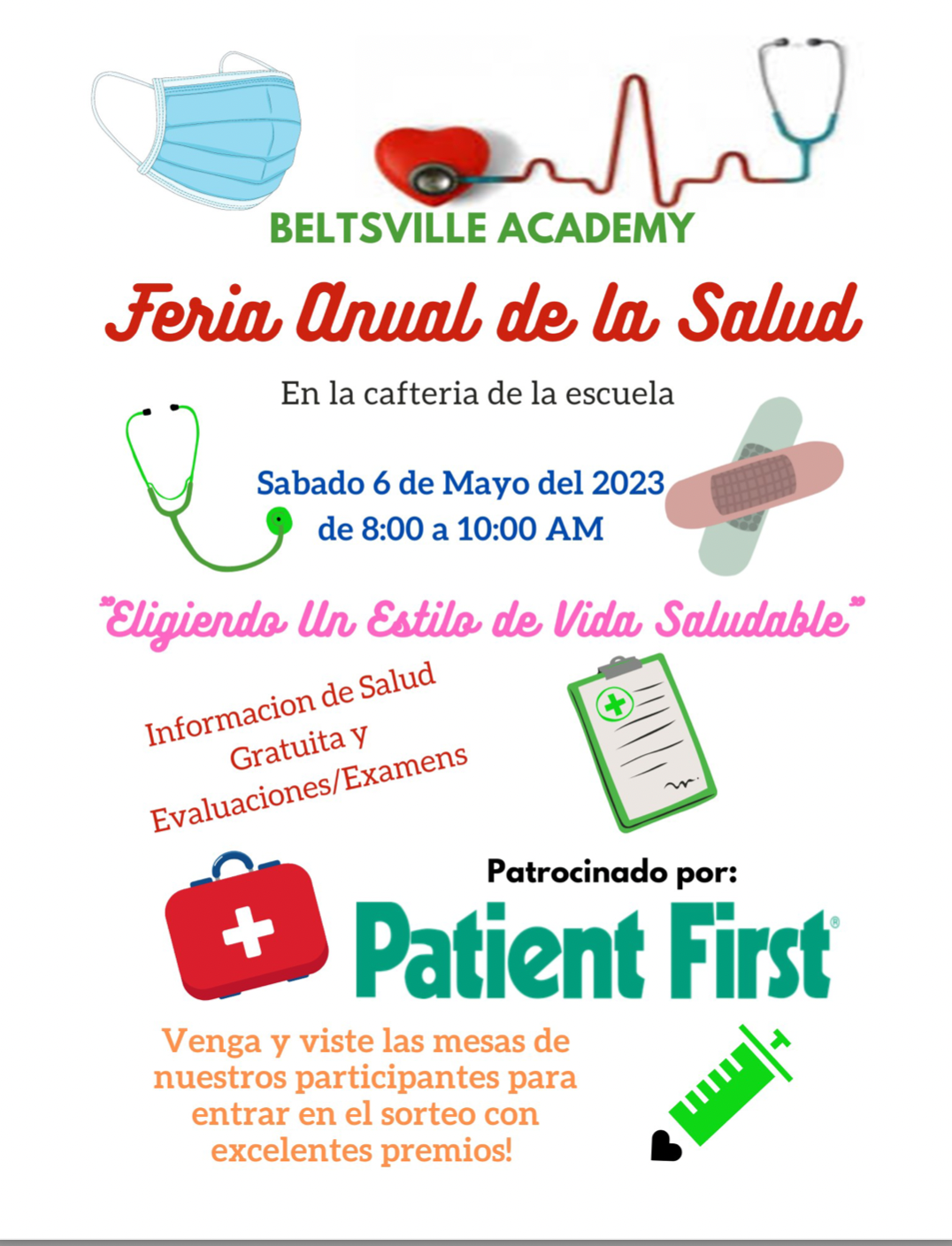Beltsville Academy Health Fair