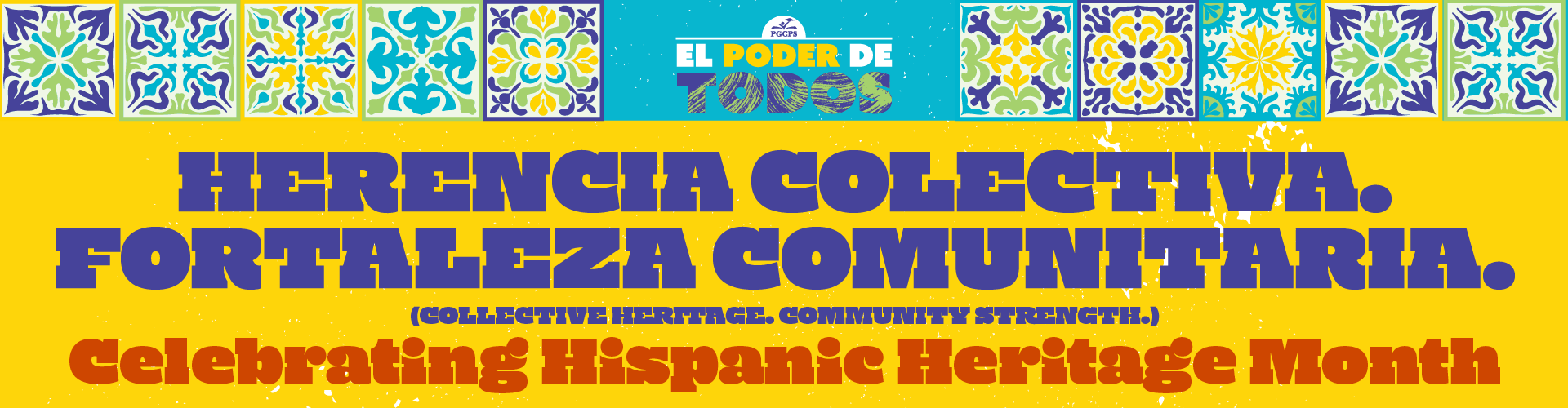 Hispanic Heritage Month with tiles