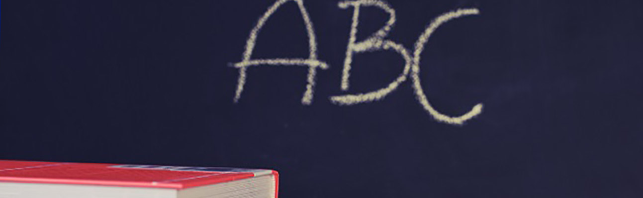 abc chalkboard