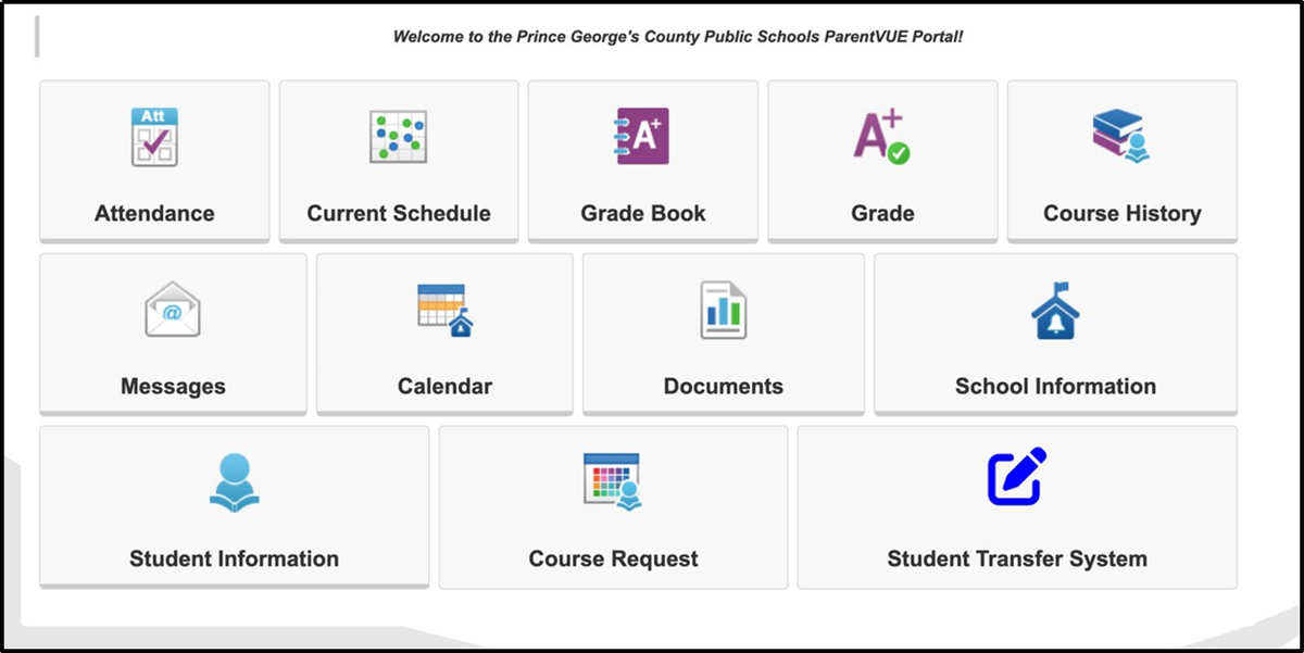 ParentVUE-Step1-student-transfer-system-portal-home-page-buttons-select-STS