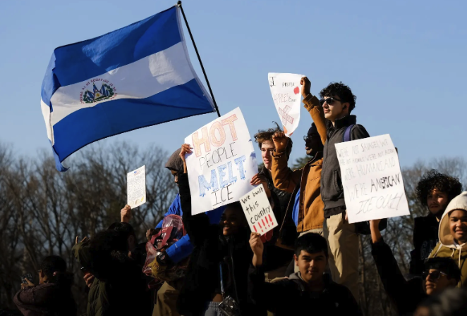 Ice Out Walk Out photo