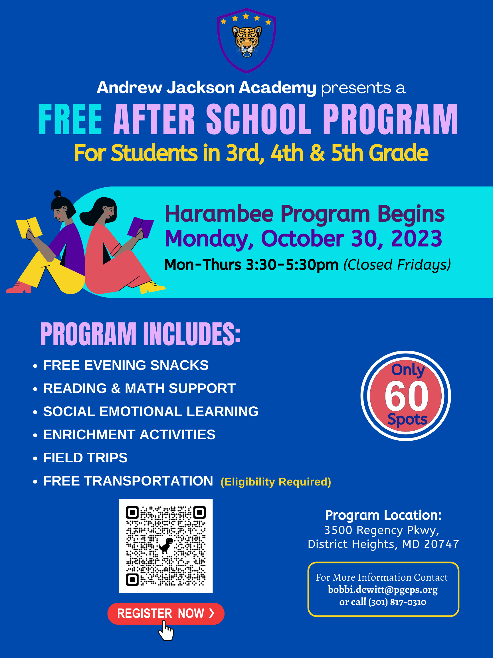 Harambee Free After School Program (3rd5th Grade)
