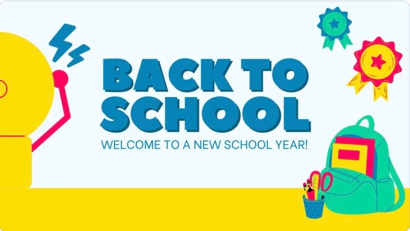 Back to School - Welcome to a New School Year