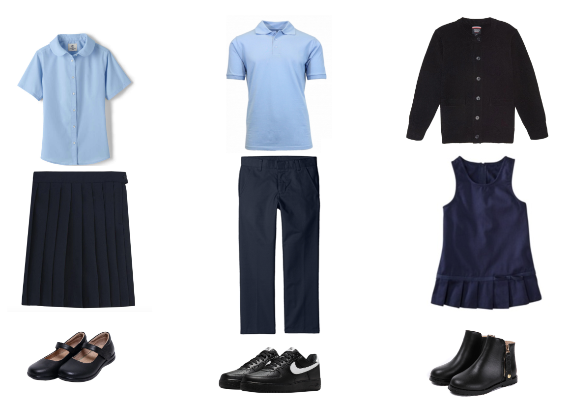 Kingsford-uniform-examples-light-blue-navy-tops-navy-bottoms-black-shoes.png