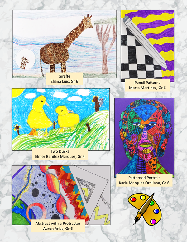 art-collage-of-student-artwork-patterns-and-animals.png