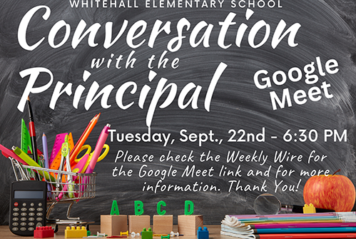 conversation with the principal flyer