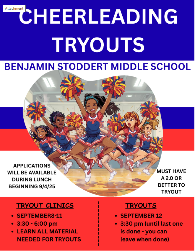 cheerleading tryouts flyer