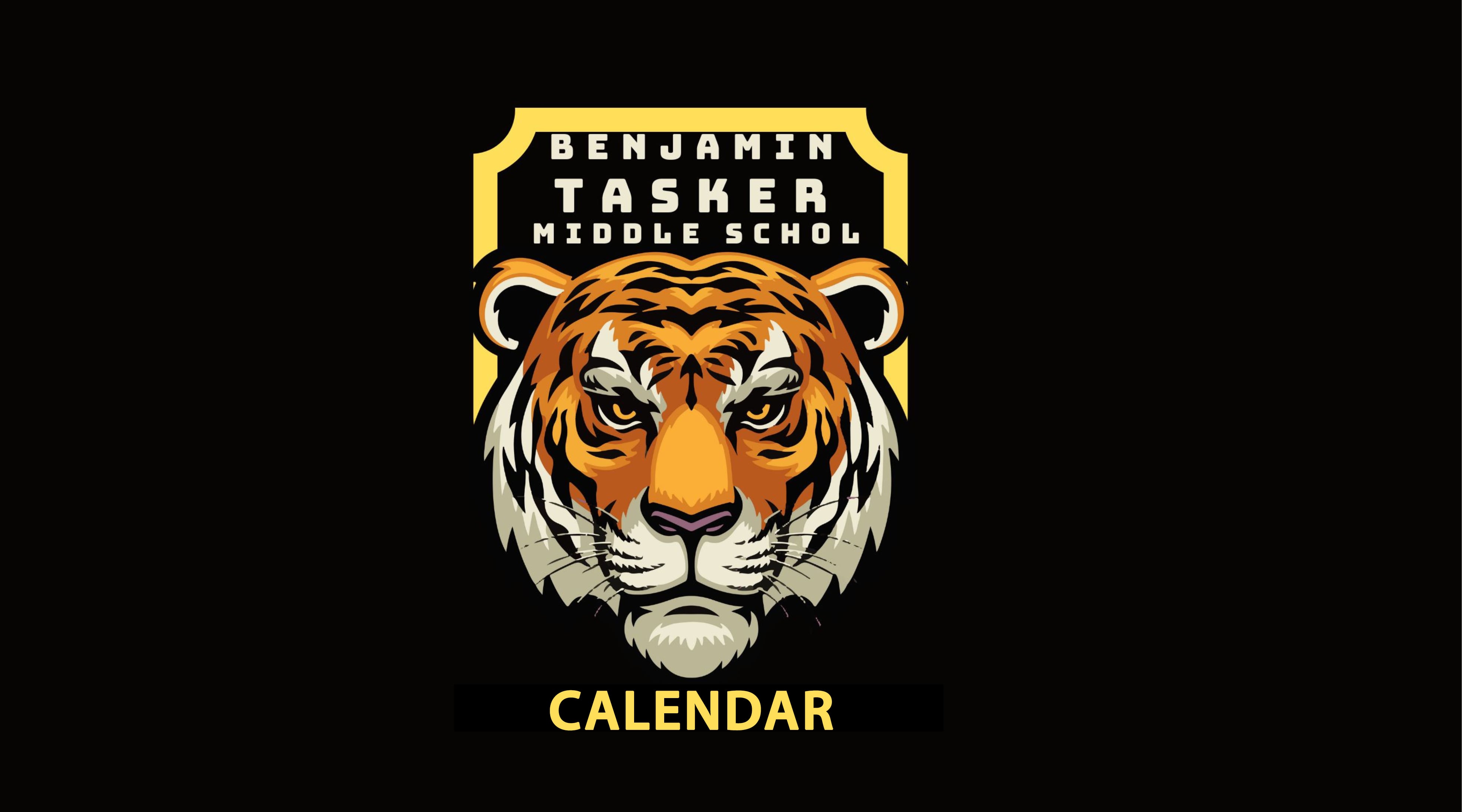 BTMS-Calendar with tiger crest logo