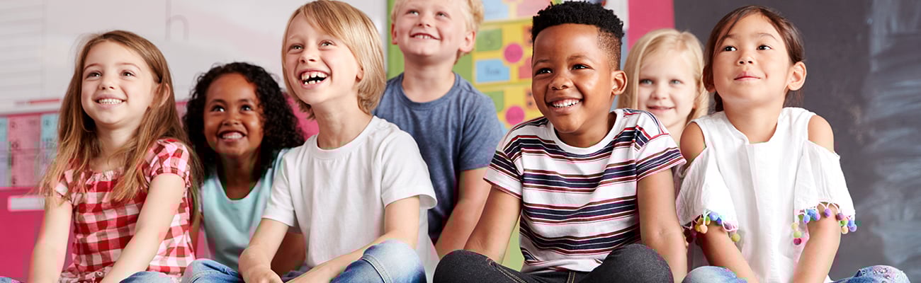 Elementary Students in group