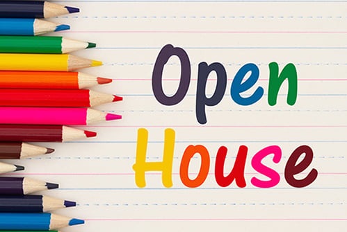 open-house-and-colored-pencils-with-lined-paper